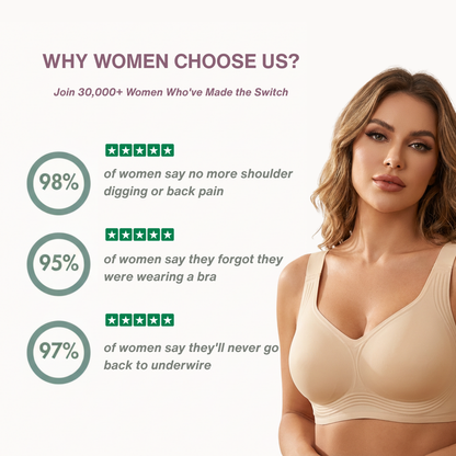 Jelly Bra™ - Seamless Deep V Push-Up Wireless Bra