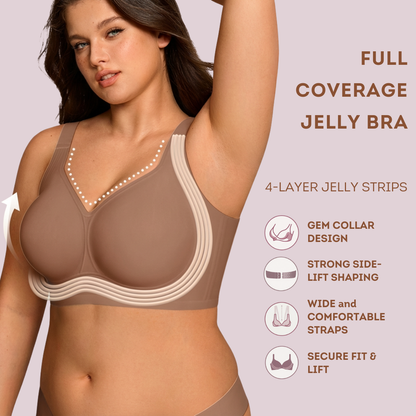 Jelly Bra™ - Seamless Deep V Push-Up Wireless Bra